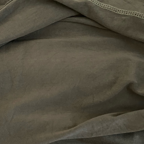 LOVERS + FRIENDS | Union Long Sleeve Lace Up Dress in Moss Green | Size Small - Picture 7 of 9